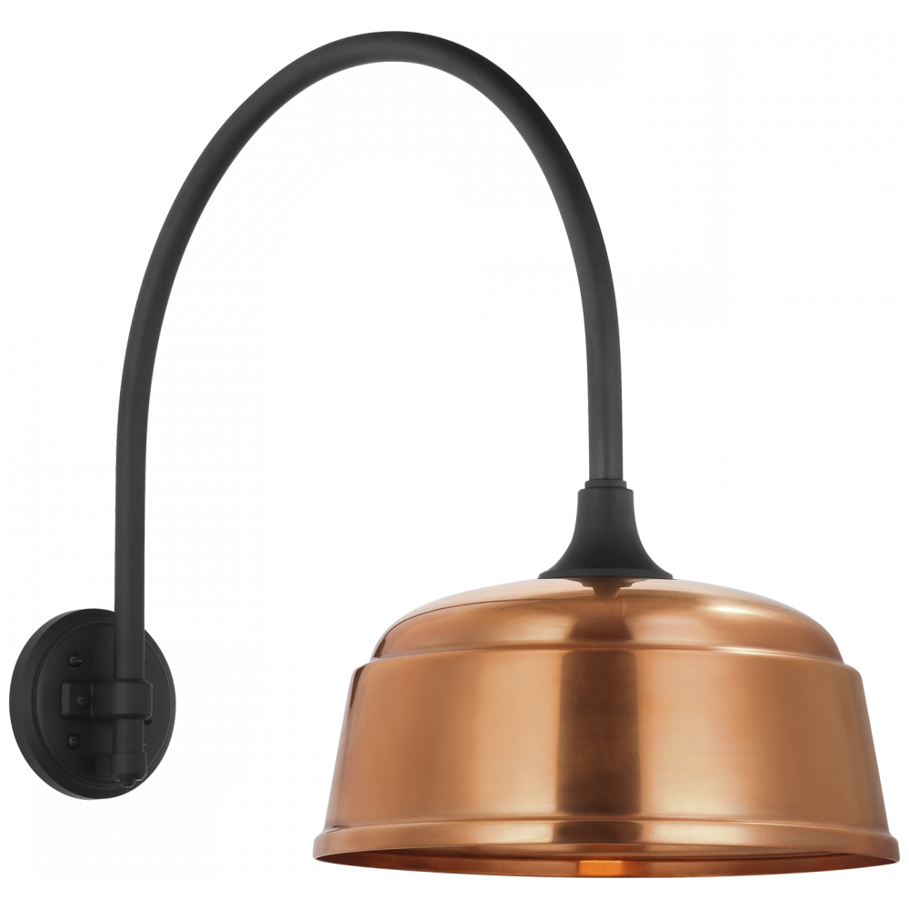 Academy 19.5&#34; Arched Mack Barn Light