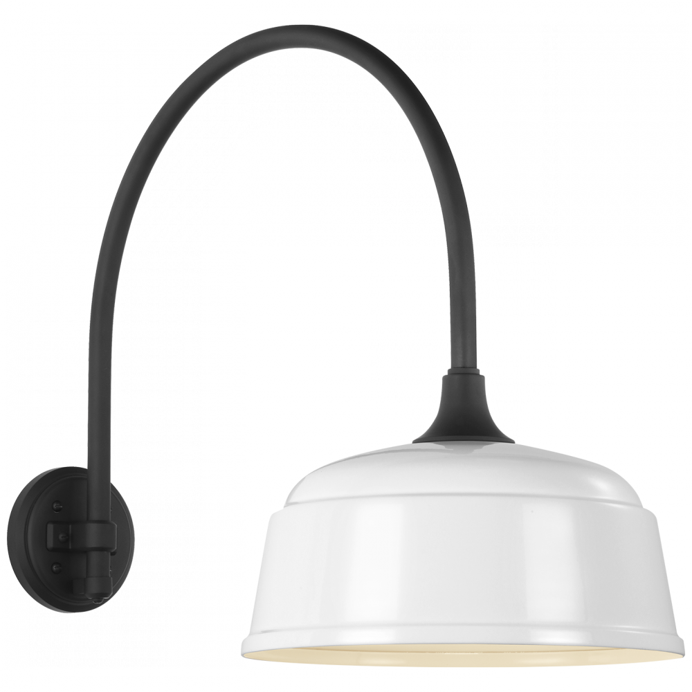 Academy 19.5&#34; Arched Mack Barn Light