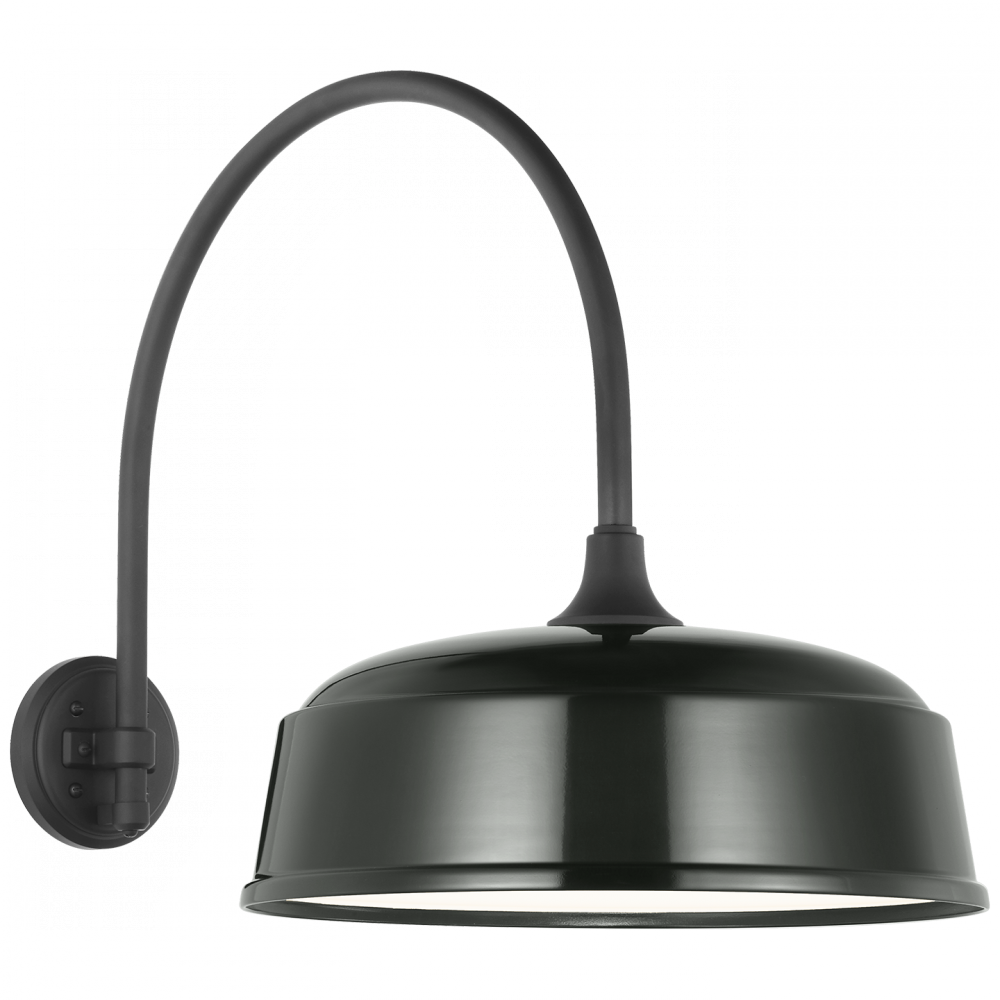 Academy 19.5&#34; Arched Mack Barn Light