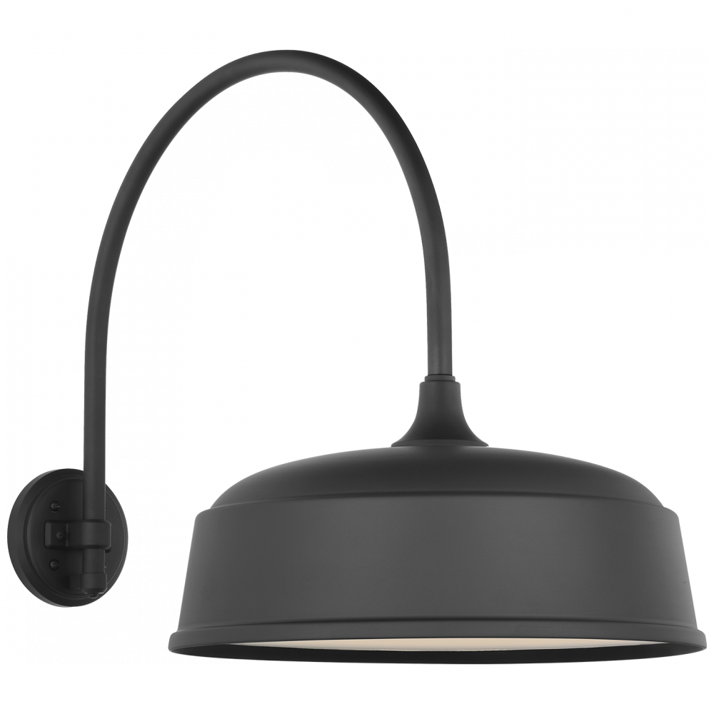 Academy 19.5&#34; Arched Mack Barn Light