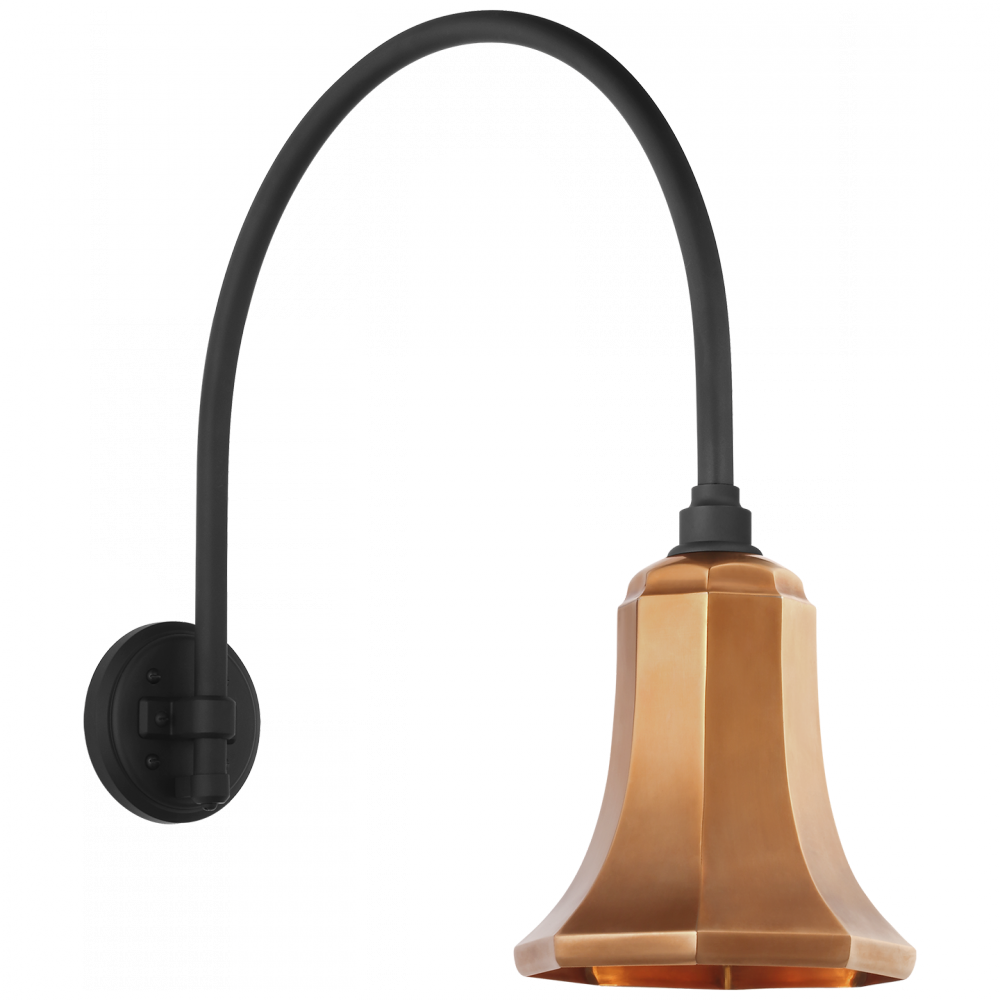 Academy 19.5&#34; Arched Mack Barn Light