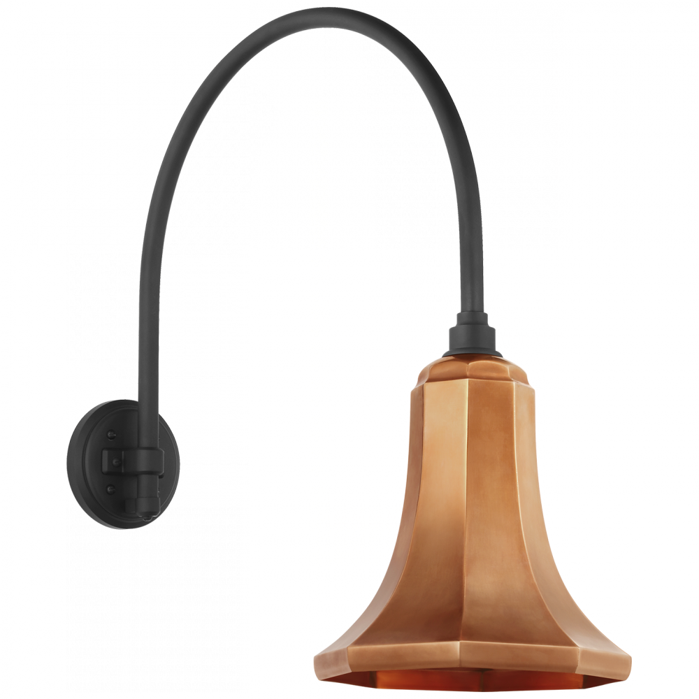 Academy 19.5&#34; Arched Mack Barn Light