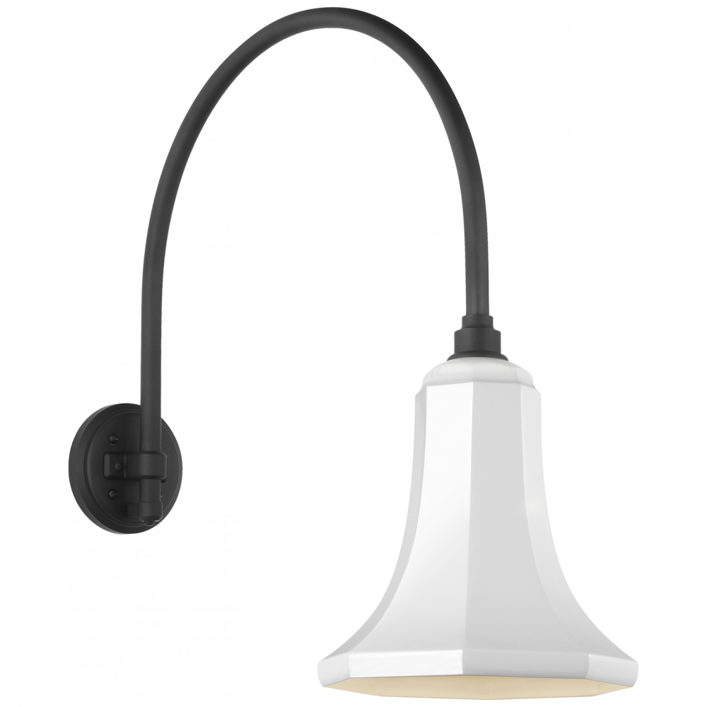 Academy 19.5&#34; Arched Mack Barn Light