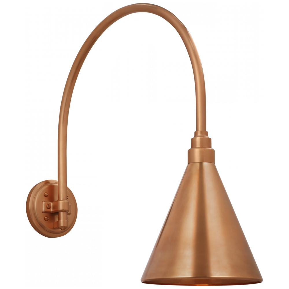 Academy 19.5&#34; Arched Mack Barn Light