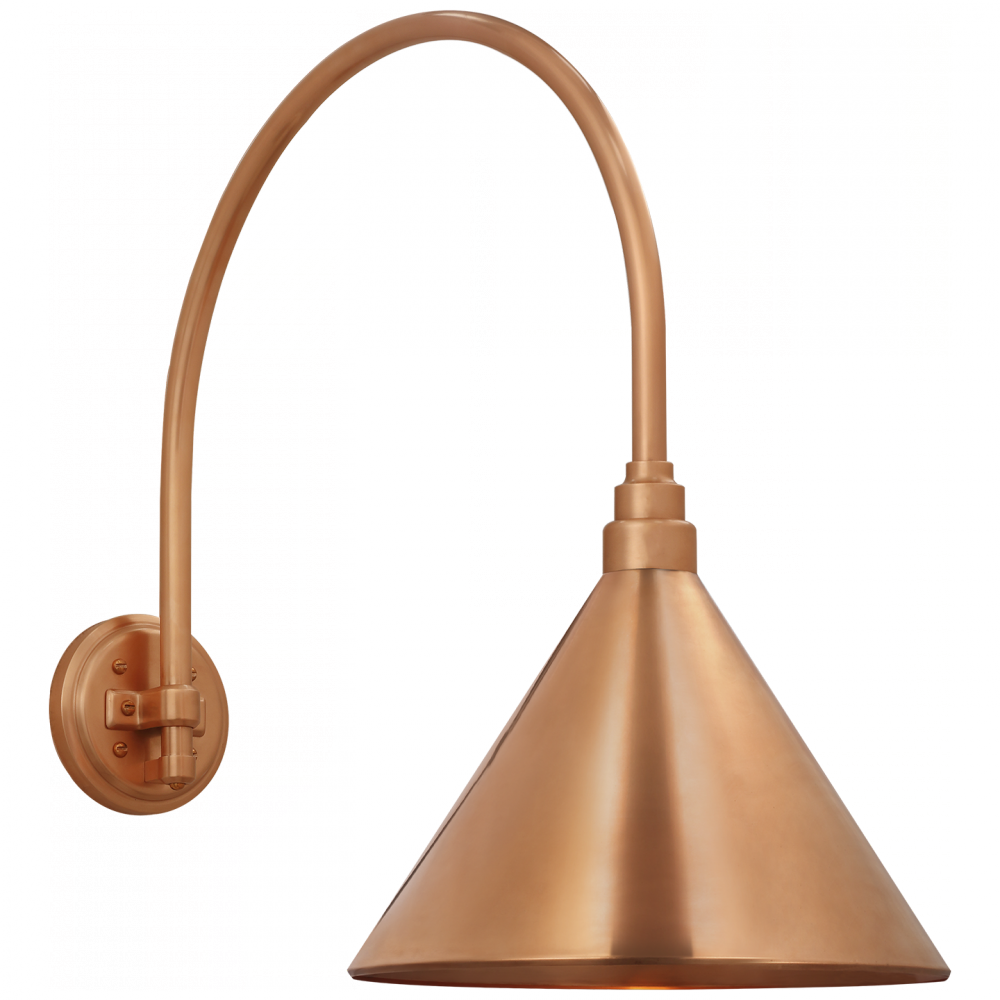 Academy 19.5&#34; Arched Mack Barn Light