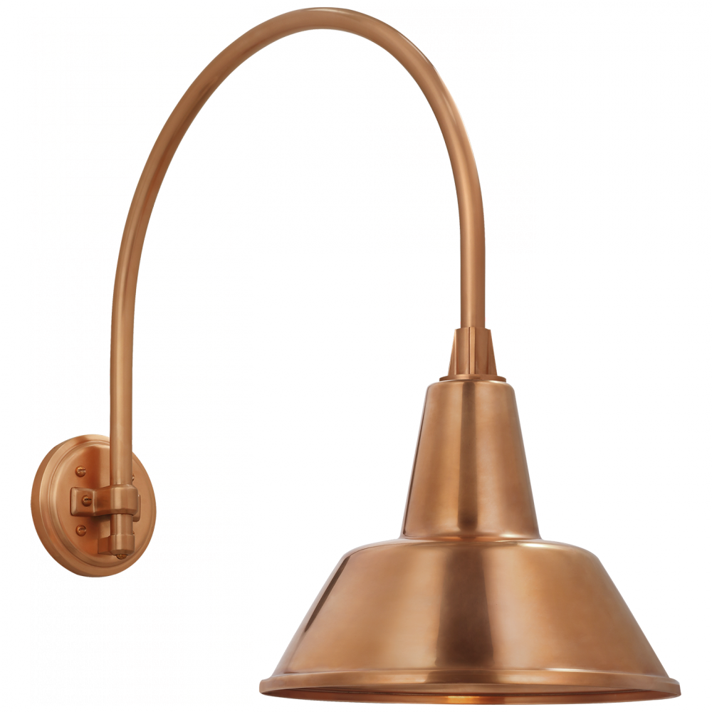 Academy 19.5&#34; Arched Mack Barn Light