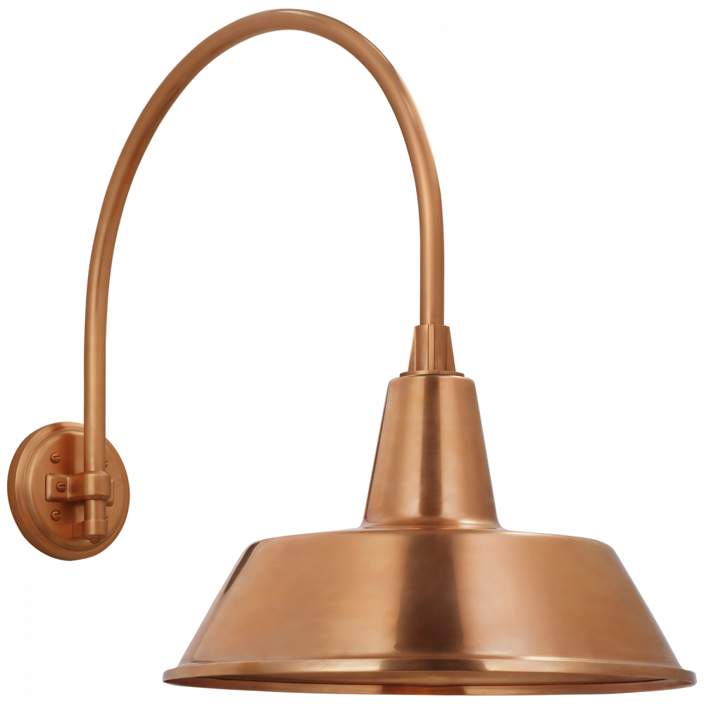 Academy 19.5&#34; Arched Mack Barn Light