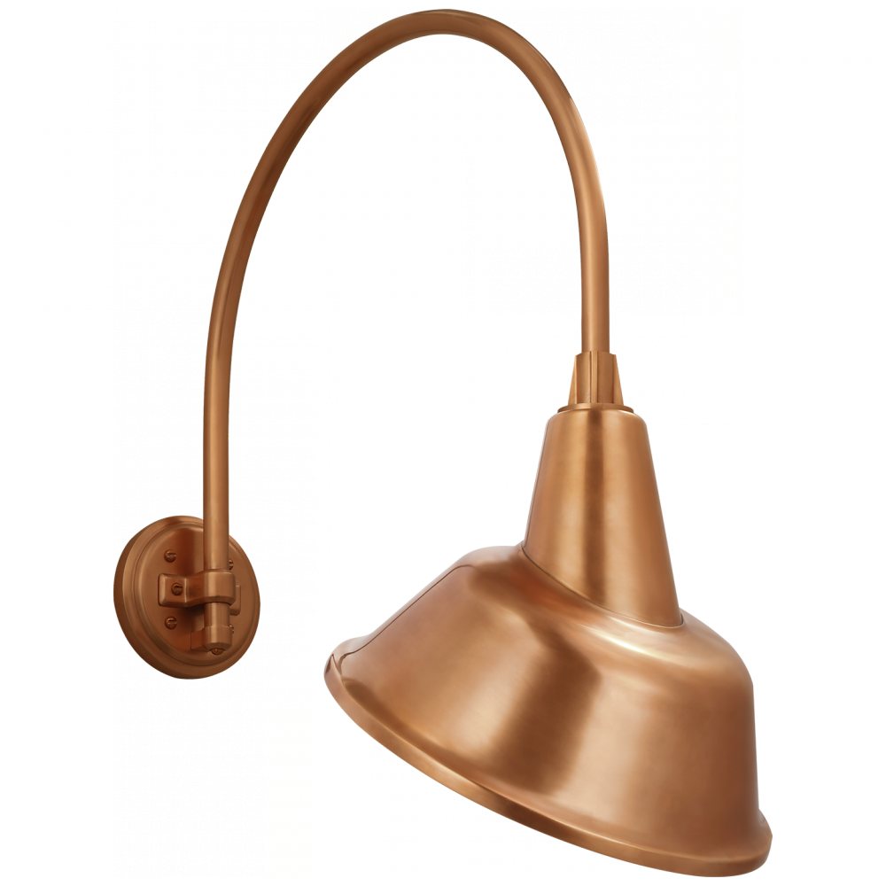 Academy 19.5&#34; Arched Mack Barn Light