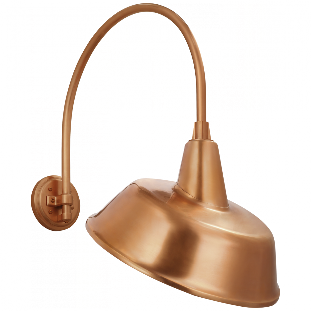 Academy 19.5&#34; Arched Mack Barn Light