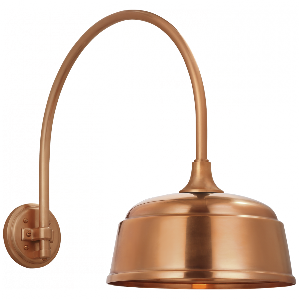 Academy 19.5&#34; Arched Mack Barn Light