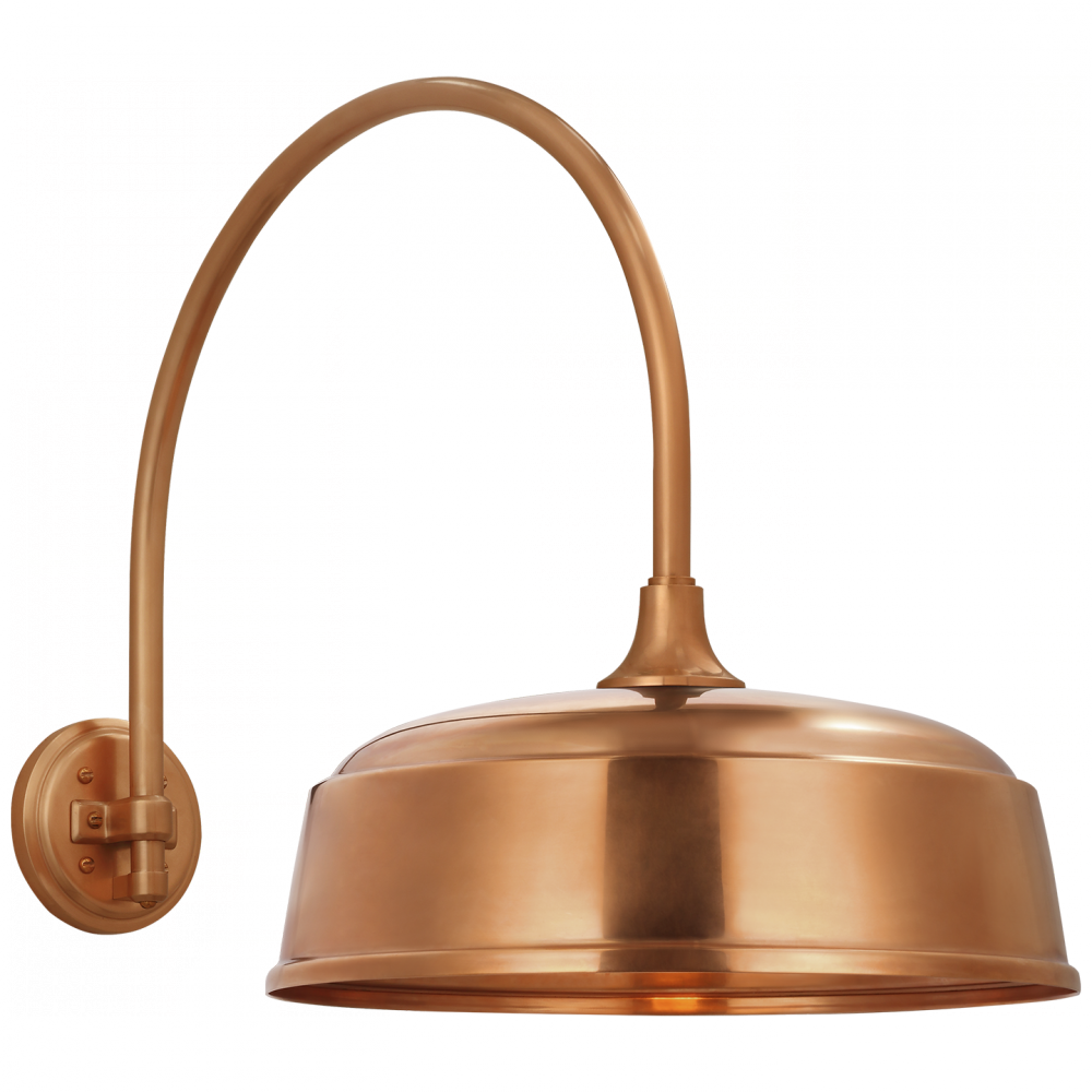 Academy 19.5&#34; Arched Mack Barn Light