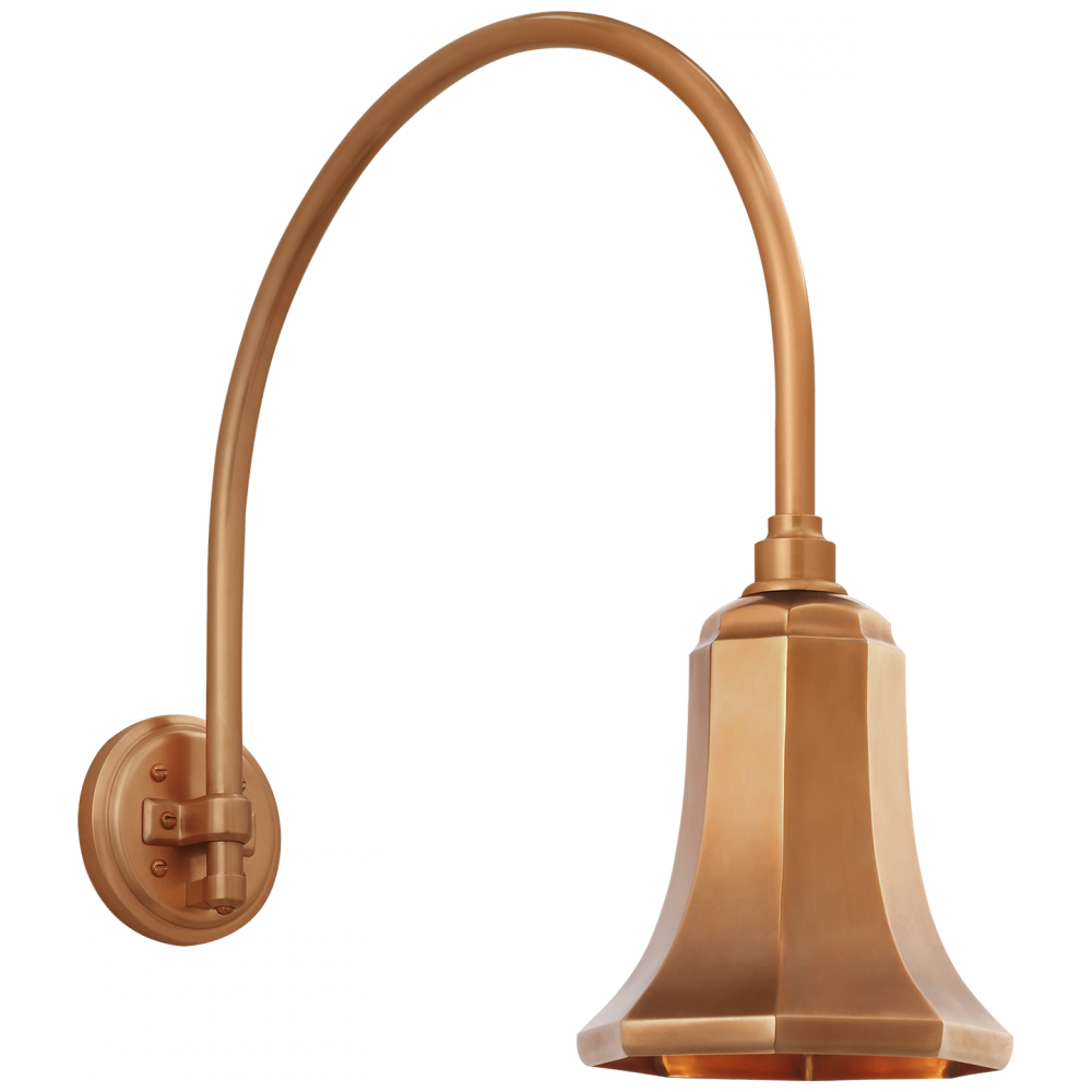 Academy 19.5&#34; Arched Mack Barn Light