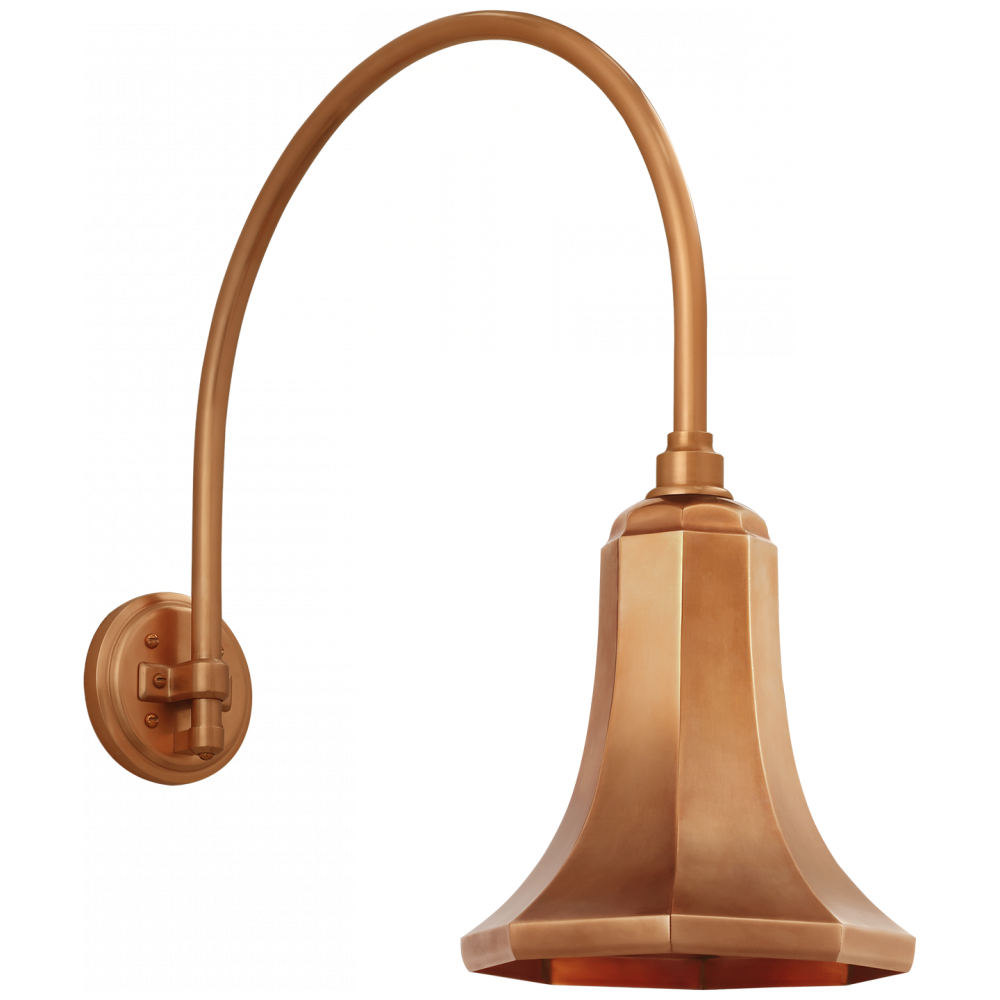 Academy 19.5&#34; Arched Mack Barn Light