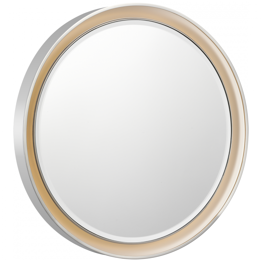 Tricia 24&#34; Illuminated Round Mirror