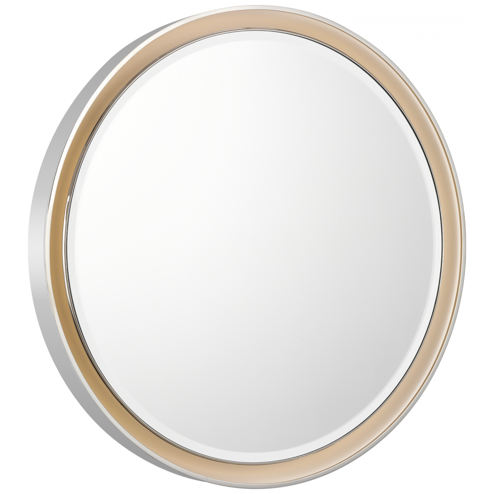 Tricia 30&#34; Illuminated Round Mirror