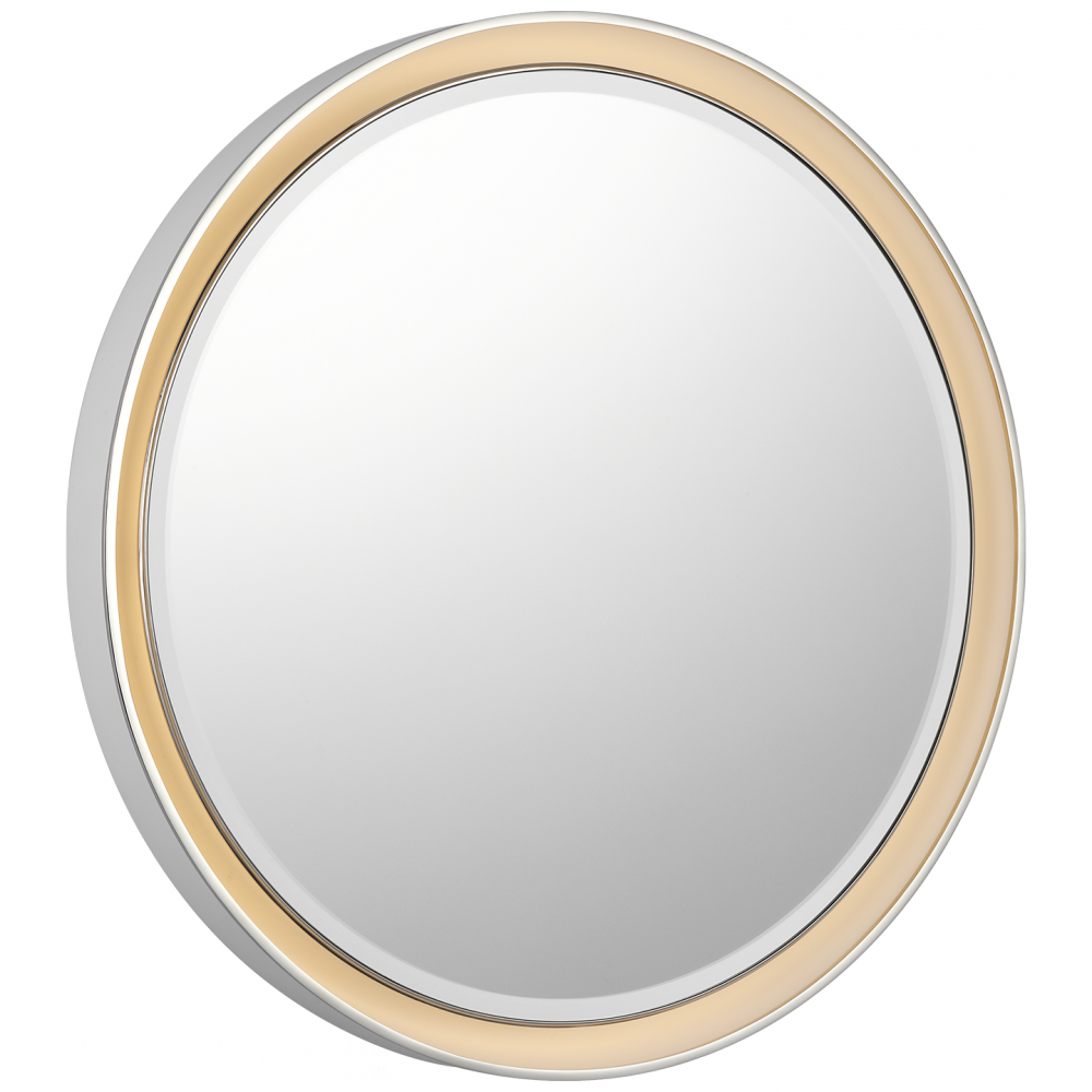 Tricia 30&#34; Illuminated Round Mirror