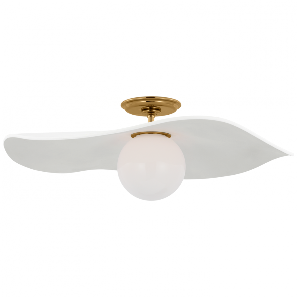 Mahalo 22&#34; Semi-Flush Mount