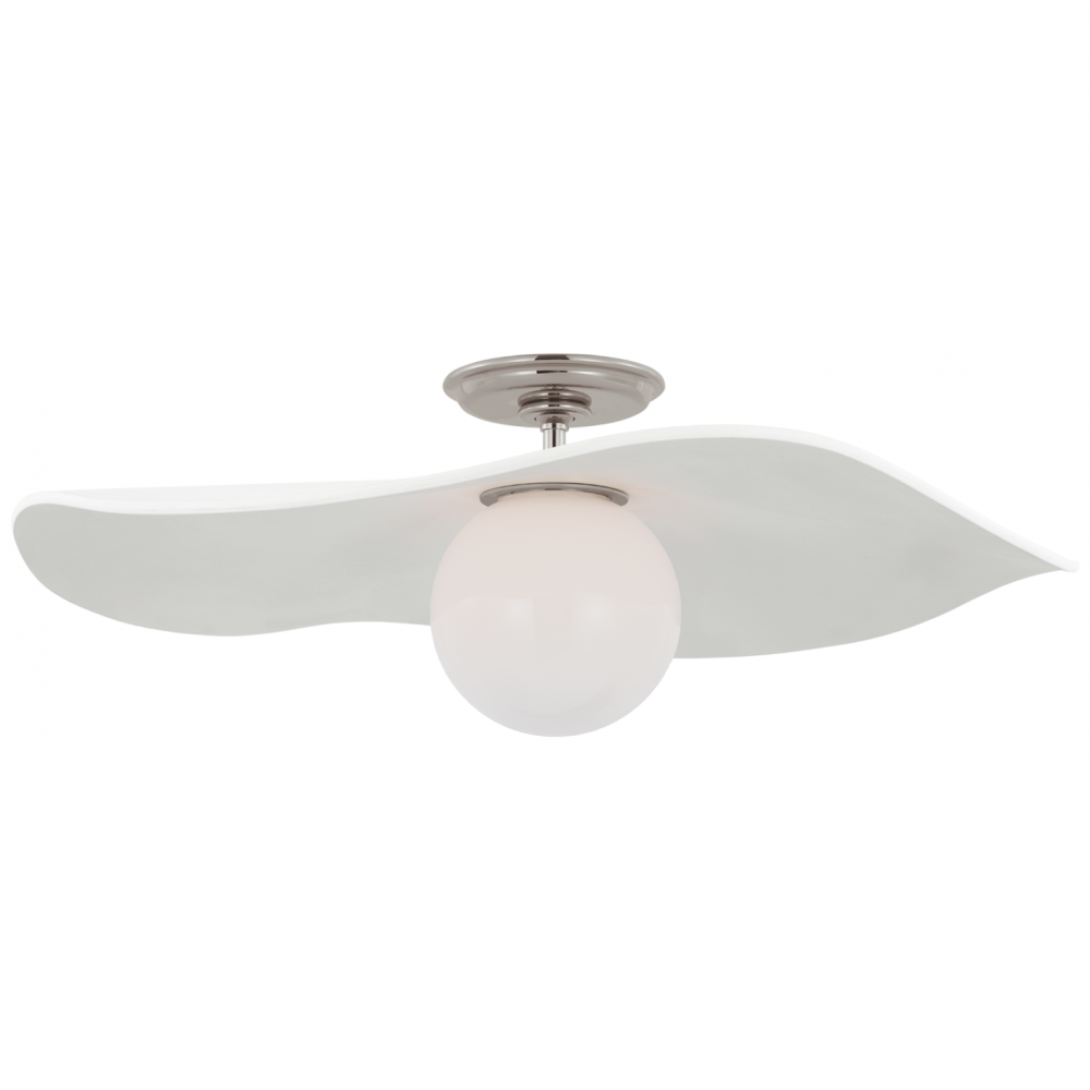 Mahalo 22&#34; Semi-Flush Mount