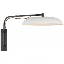 Visual Comfort & Co. Signature Collection ALL US AL 2040BZ/WHT-WG - Cyrus Medium Articulating Wall Light