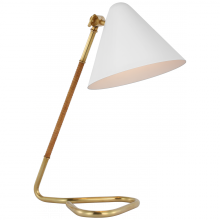 Visual Comfort & Co. Signature Collection ALL US AL 3020HAB/NRT-WHT - Laken Small Desk Lamp