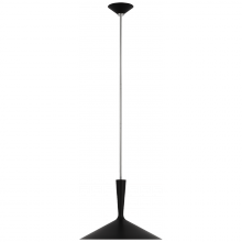 Visual Comfort & Co. Signature Collection ALL US ARN 5541BLK/PN - Rosetta Large Pendant