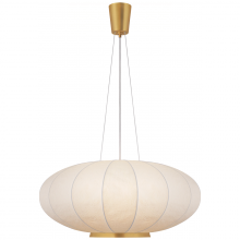 Visual Comfort & Co. Signature Collection ALL US BBL 5123SB-RP - Paper Moon Large Hanging Shade