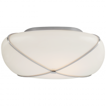 Visual Comfort & Co. Signature Collection ALL US CD 4006PN-WG - Fondant 14" Flush Mount