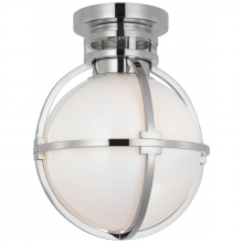 Visual Comfort & Co. Signature Collection ALL US CHC 4483PN-WG - Gracie 10" Captured Globe Flush Mount