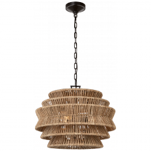 Visual Comfort & Co. Signature Collection ALL US CHC 5015BZ/NAB - Antigua Small Drum Chandelier