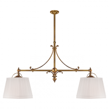 Visual Comfort & Co. Signature Collection ALL US CHC 5102AB-L - Sloane Double Shop Pendant