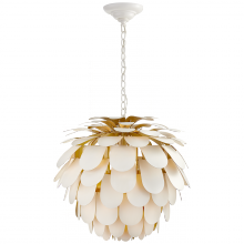 Visual Comfort & Co. Signature Collection ALL US CHC 5157WHT/G - Cynara Large Chandelier