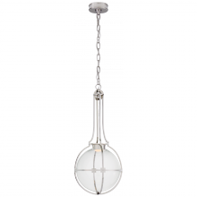 Visual Comfort & Co. Signature Collection ALL US CHC 5478PN-CG - Gracie Medium Captured Globe Pendant