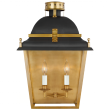 Visual Comfort & Co. Signature Collection ALL US CHD 2108BLK/AB - Coventry Large Wall Lantern