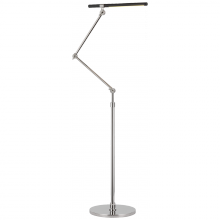 Visual Comfort & Co. Signature Collection ALL US IKF 1506PN/BLK - Heron Medium Adjustable Floor Lamp