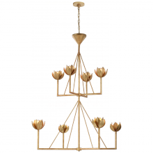 Visual Comfort & Co. Signature Collection ALL US JN 5006AGL - Alberto Large Two Tier Chandelier