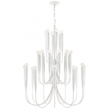 Visual Comfort & Co. Signature Collection ALL US JN 5072PW - Acadia Large Chandelier