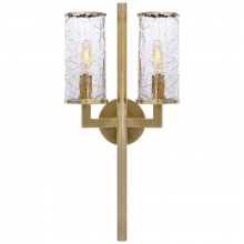 Visual Comfort & Co. Signature Collection ALL US KW 2201AB-CRG - Liaison Double Sconce