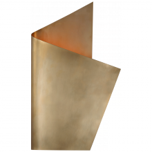 Visual Comfort & Co. Signature Collection ALL US KW 2633AB - Piel Right Wrapped Sconce