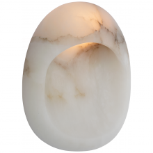 Visual Comfort & Co. Signature Collection ALL US KW 2910ALB/BZ - Esculpa 14" Rounded Wall Light