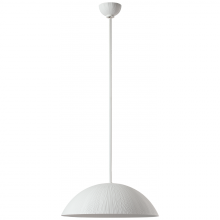 Visual Comfort & Co. Signature Collection ALL US KW 5040PW-WG - Utopia 18" Sculpted Pendant