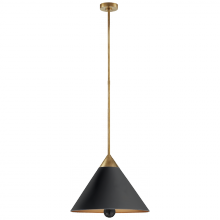 Visual Comfort & Co. Signature Collection ALL US KW 5509AB/BLK-FA - Cleo Pendant