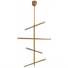 Visual Comfort & Co. Signature Collection ALL US KW 5593AB-CG - Rousseau Large Articulating Chandelier