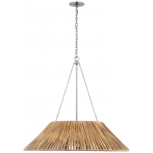 Visual Comfort & Co. Signature Collection ALL US MF 5035PN-NTW - Corinne Extra Large Wrapped Hanging Shade