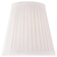 Visual Comfort & Co. Signature Collection ALL US RLS201SP - 5" Silk Pleat Candle Clip Ralph Lauren Shade