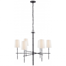 Visual Comfort & Co. Signature Collection ALL US S 5161BZ-L - Grenol Medium Modern Bamboo Chandelier