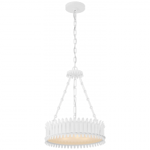 Visual Comfort & Co. Signature Collection ALL US SK 5205PW-FA - Leslie 18" Chandelier