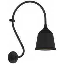 Visual Comfort & Co. Signature Collection ALL US TOB 2804MBK/S5-MBK - Academy 15" Larrabee Barn Light