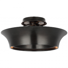 Visual Comfort & Co. Signature Collection ALL US TOB 4520AI - Garland 15" Dual Lit Ring Semi-Flush Mount