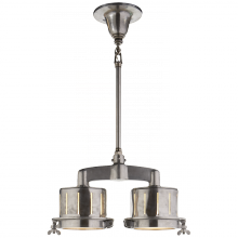 Visual Comfort & Co. Signature Collection ALL US TOB 5341PAL-WG - Knockout Double Bar Light