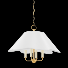 Mitzi by Hudson Valley Lighting H749804-AGB - Rosanna Pendant
